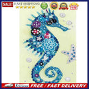 5D Diamond Painting DIY Hippocampus Partial Special Shape Mosaic Picture Deco
