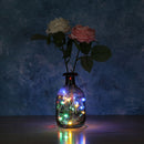 Battery Copper Wire Lantern Lamp LED String Light Cake Flower Box Decor
