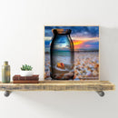 5D Full Drill Diamond Painting DIY Bottle Scenery Cross Stitch Home Decor Gif