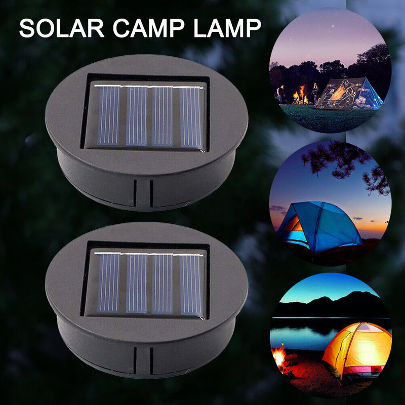 Outdoor LED Lantern Solar Hiking Camping Lamp Portable Light Atmosphere Light