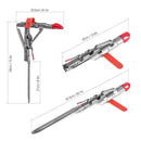 Steel Bracket Automatic Fishing Rod Holder Support Stand Fish Pole Standard