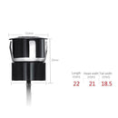 Backup Reverse CarCamera Flush MountS Mini 18.5mm HD Waterproof Nightvision X9H4