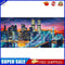 City Night Oil Paint By Numbers Kit DIY Acrylic Painting on Canvas (B1224)