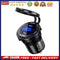 PD 45W USB 2 Ports Car Charger LED Voltmeter Quick Charge Phone Mini Adapter
