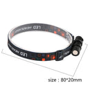 GLOBEAGLE LED Headlamp, USB Charging Interface, For Outdoor Fishing
