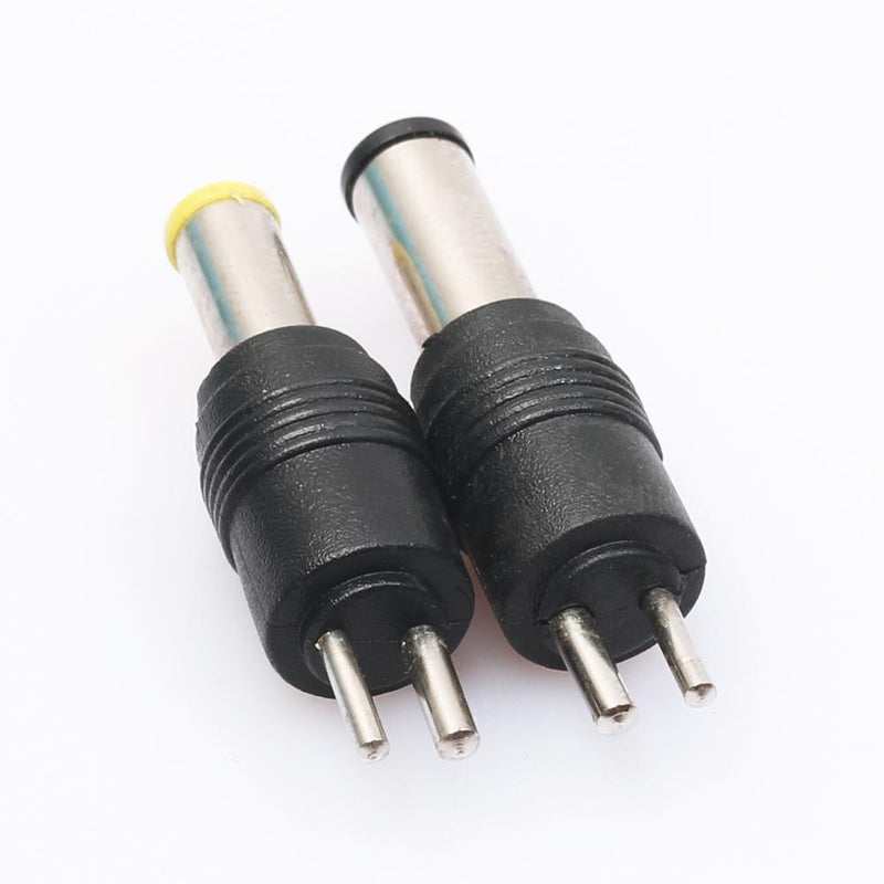 1Set 8Pcs Universal 2Pin Plug Charger Tip AC/DC Power Adapter for Notebook Newly