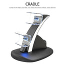 HBP-253 Dual Controller Charger Wireless Joystick Dock Cradle with Indicator