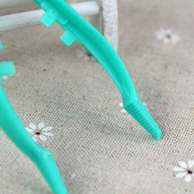 Reptile Plastic Feeding Tongs Live Food Feeding Tweezers 12cm L1U3 Food I9T6