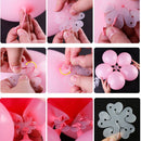 Decoration Romantic DIY Sealing Clip Party Decor Balloon Sticks Flower Shape