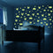3pcs/set Luminous Rabbit Cloud Star Wall Stickers Waterproof Room Decor Decals