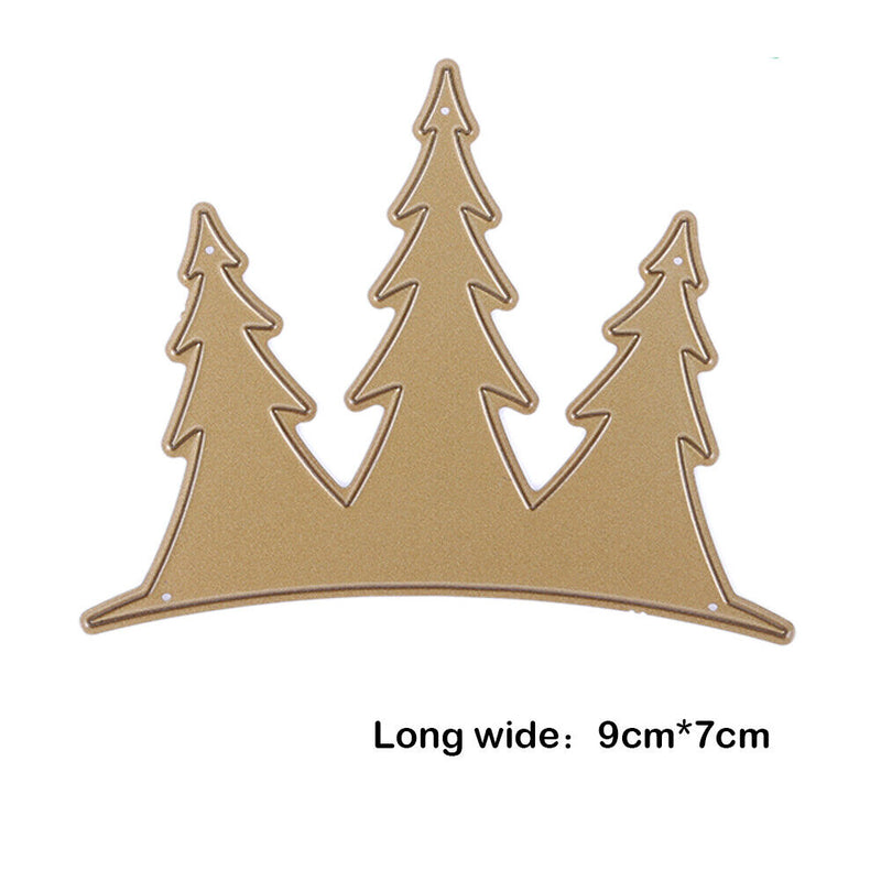 Christmas Tree Metal Cutting Dies for DIY Scrapbooking Photo Album Decor-158847