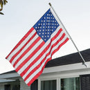U.S. Team Printed Independence Day USA Flags American Flag Embroidered Stars