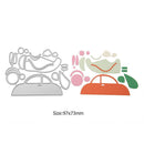 Plane Car Cutting Dies Stencils Scrapbook Embossing DIY Craft Album Card