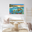 Sea Turtle 5D DIY Diamond Painting Rhinestone Full Round Drill for Room (J844