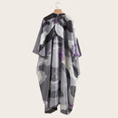 Salon Antistatic Hairdresser Apron Waterproof Dustproof Hair Cut Capes (A) Newly