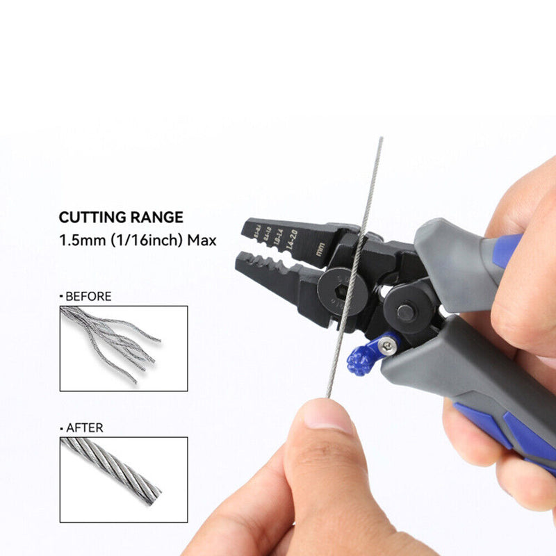 Multifunctional Wire Rope Cuttting Crimper Hand Tools for Home Household