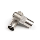 Useful Aerial Male Adapter Satellite Coax Connector F Female To TV Male F-Type
