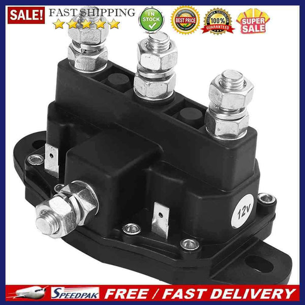 6 Pole 12V Relay Winch Motor Reversing Solenoid Switch Car Interior Accesso
