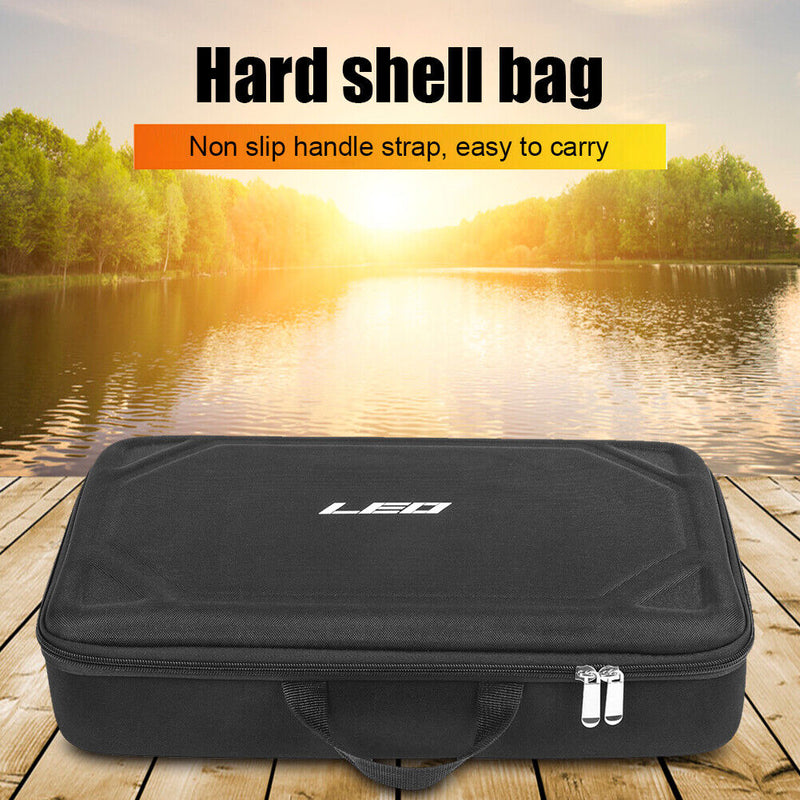 LEO Outdoor Fishing Lure Box Portable Fish Hook Container Fishing Accessory Bags