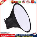 20cm Round Flash Softbox for Diffuser Speedlight Photography Canon Newly