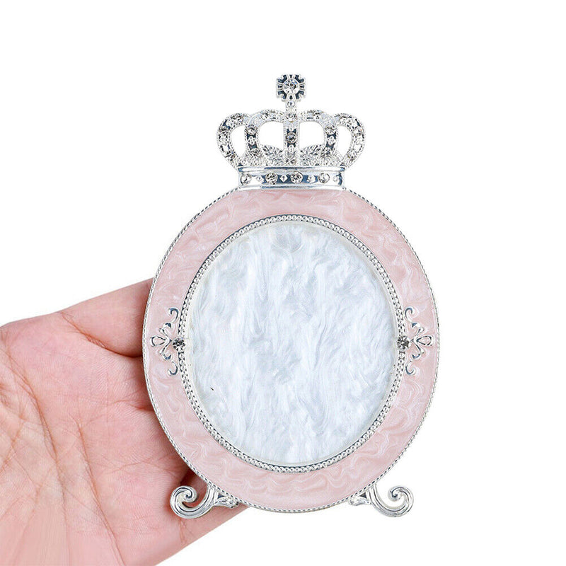 Women Crown Shape Nail Art Plate Nail Display Stand Photo Props for Salon Hom