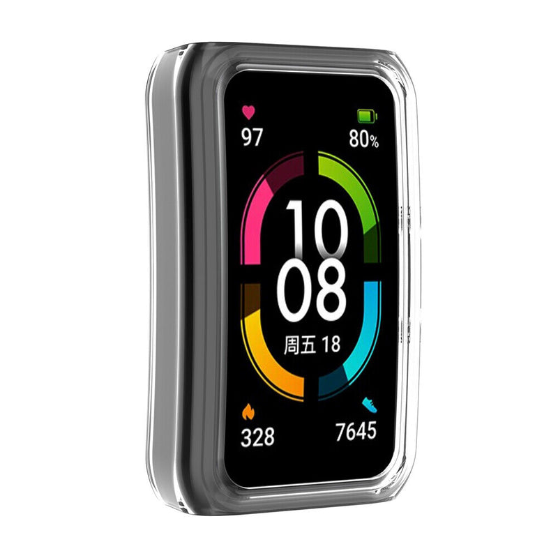 PC Housing Protective Frame Cover for Honor Band 6 Smart Watch Shell Case Guard