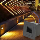 Recessed LED Stair Wall Light Waterproof Outdoor Indoor Step Lamp (WW)