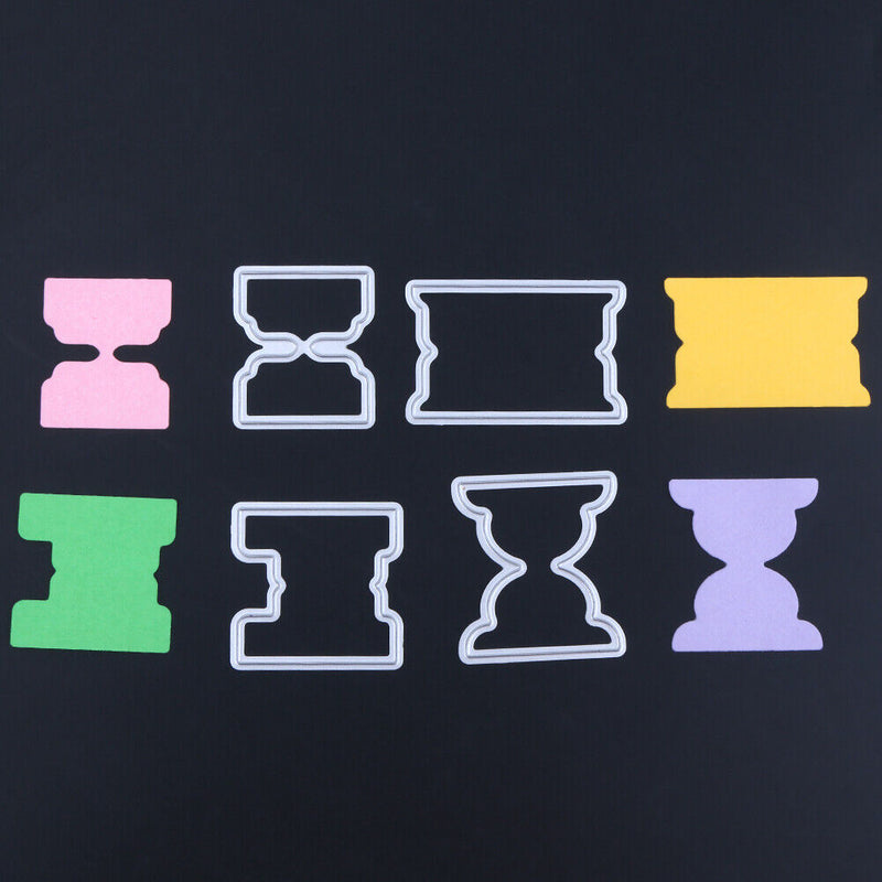 4pcs DIY Metal Embroidery Stencil Scrapbook Craft Die Cut