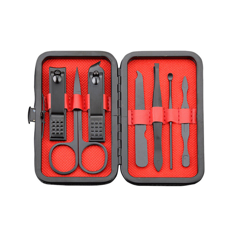 7/10pcs Manicure Nail Tool Set Portable Convenient for Women Man Beauty Products