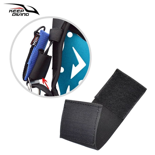 Diving Fixed Strap Quick Release Fixed Belt Underwater Cutting Anti-lost Ring