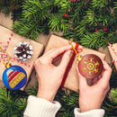 5D Xmas Ornament Christmas Tree Pendants Cross Stitch Diamond Painting Pendant