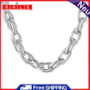 Punk Choker Metal Thick Chain Unisex Hip Hop Necklace Necklace Statement Jewelry