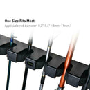 Wall-mounted fishing rod rack bracket storage rack fishing rack plastic Z7N8