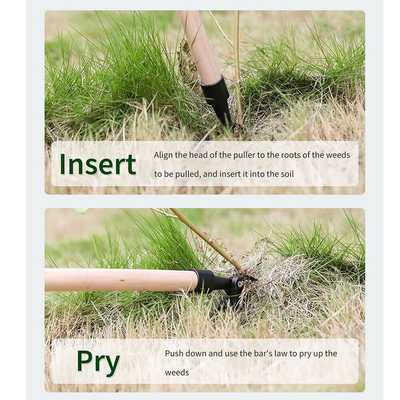 Stand Weed Puller Replacement Heads Garden Manual Lawn Root Remover Weeder Newly