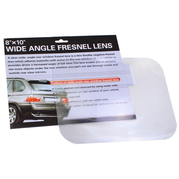Hatchback Car Reverse Helper Wide Angle Rear View Mirror Fresnel Lens Newly
