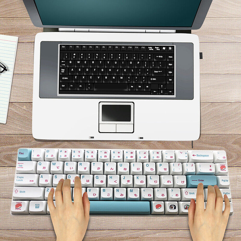 127pcs Mechanical Keyboard Keycaps for MX Switches (Sushi Japanese Version)