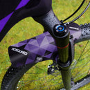 Front MTB Mudguard RideGuard PF1 Guard Mountain Bike Fender UK Made Geo Purple