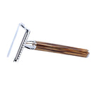 Safety Wet Shaving Beard Edged Razor Men Women Portable Face Shaver with Brush