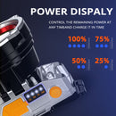 LED Headlamp 800LM Waterproof Camping Hiking Rechargeable Headlight Flashlight