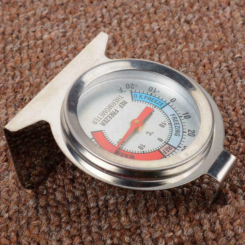 Steel Temp Refrigerator Freezer Thermometer Fast Sale W5P9
