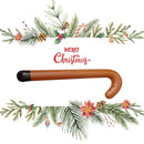 Inflatable Candy Cane - Blow up Crutch for Xmas Hanging Ornaments (Coffee) Newly