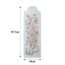 Brim DIY Decorating Baking Tool Cookies Fondant Molds Flower Cake Stencil