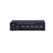 2-IN-4-OUT Amplifier/Speaker Splitter Stereo Audio Switcher Box Selector + Amp