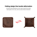 Portable Desktop Storage Box Square Multi-function Foldable Plate for Outdoor