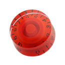 4pcs Electric Guitar Knob Cap Guitar Volume Tone Button for EPI LP (Red) Newly