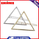 2pcs Korean Hair Clip Hairgrip Geometric Triangle Bars Simple Girl Hairpins