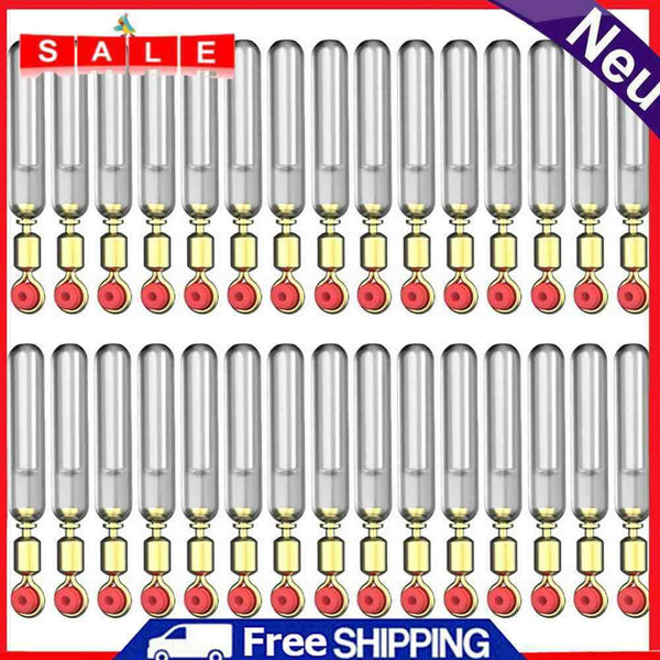 30x Silicone Silicone Fishing Float Holder Rotating Float Rest Seat (M)