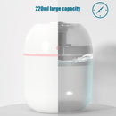 5pcs 3 in 1 Multifunction Two Gear Ultrasonic Air Humidifier(White)