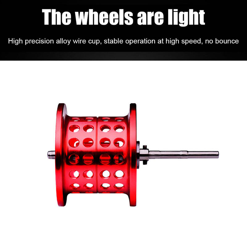 Metal Bait Casting Wheel 7.2:1 High Speed Sea Ocean Fishing Reel 10kg Max Drag