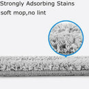 Flat Mop Replace Cloth Microfiber Fabric Reusable Hand-washing M0T6 Mop V3J9